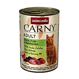 ANIMONDA Carny Adult flavour: chicken. turkey. rabbit - wet cat food - 400g