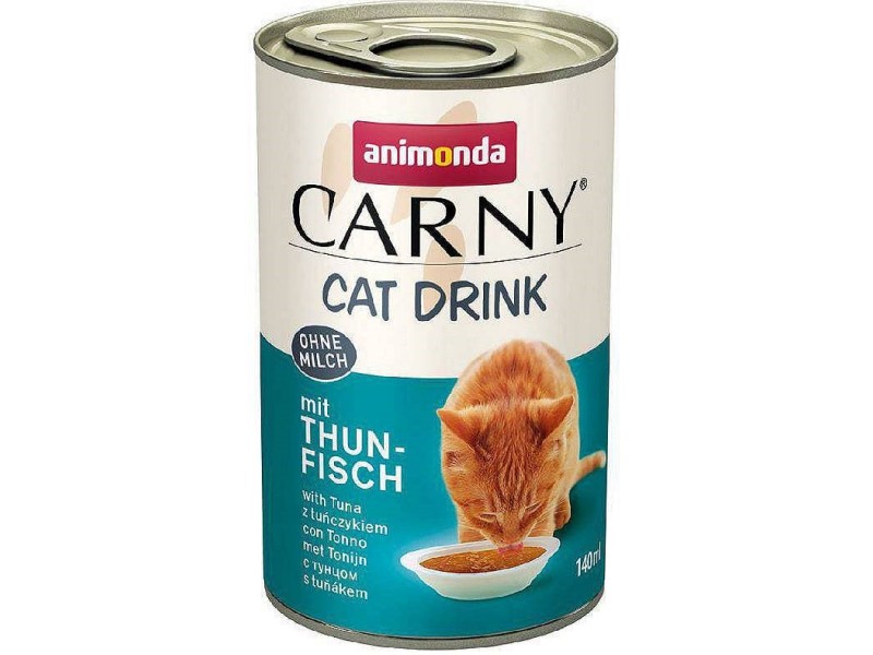 ANIMONDA Carny Cat Drink  Tuna - cat treats - 140 ml DLZANMKMK0216 – animonda Храна за котки