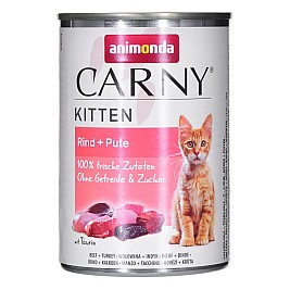 ANIMONDA Carny Kitten Beef Turkey - wet cat food - 400 g