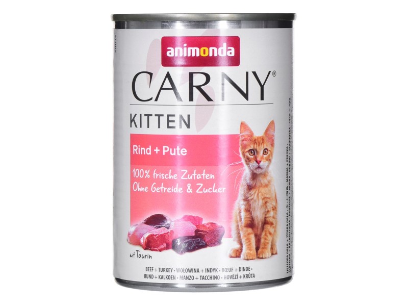 ANIMONDA Carny Kitten Beef Turkey - wet cat food - 400 g DLKANMKAM0015 – animonda Храна за котки