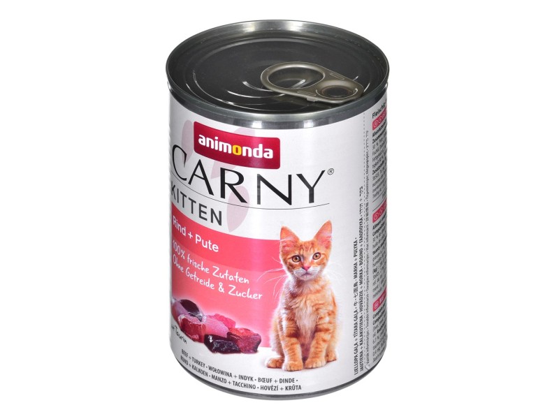 ANIMONDA Carny Kitten Beef Turkey - wet cat food - 400 g DLKANMKAM0015 – animonda Храна за котки