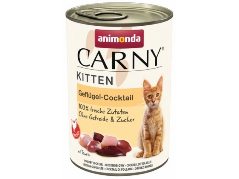 ANIMONDA Cat Carny Kitten Cocktail with poultry - wet cat food- 400g DLKANMKAM0010 – animonda Храна за котки