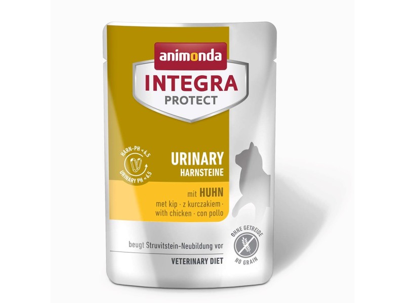 ANIMONDA Integra Protect Urinary Struvit with Chicken - wet food for cats - 85 g DLKANMKAM0050 – animonda Храна за котки