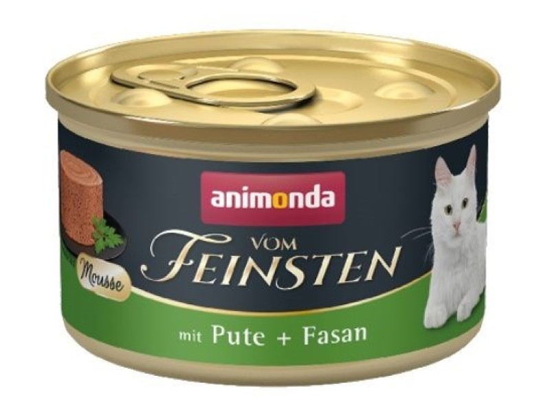 ANIMONDA Vom Feinsten Muscle Turkey and Pheasant - wet cat food - 85 g DLKANMKAM0019 – animonda Храна за котки