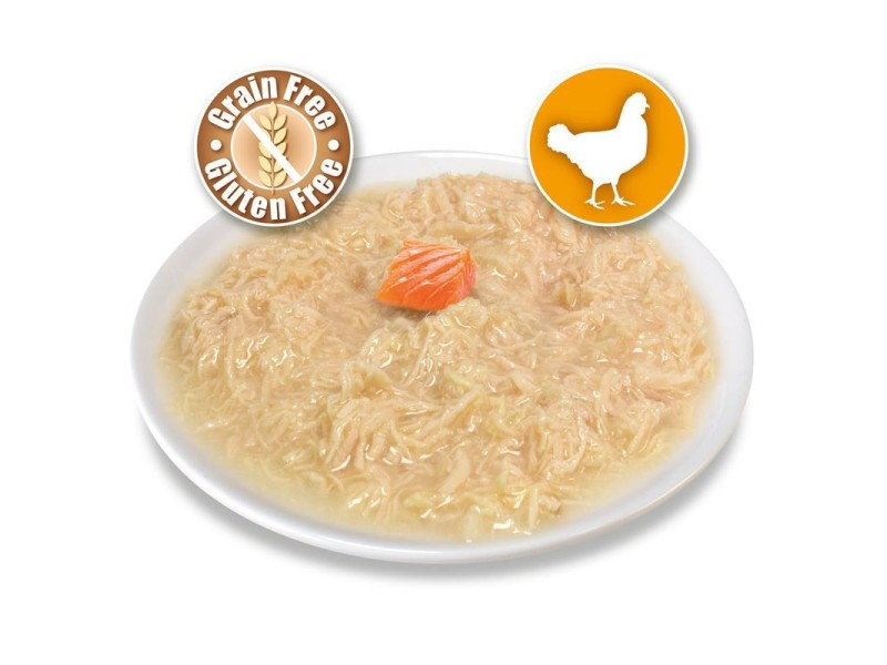 ARQUIVET Chicken in sauce with salmon - wet cat food - 80g DLKARQKAM0013 – ARQUIVET Храна за котки