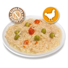 ARQUIVET Chicken in sauce with vegetables - wet cat food - 80g