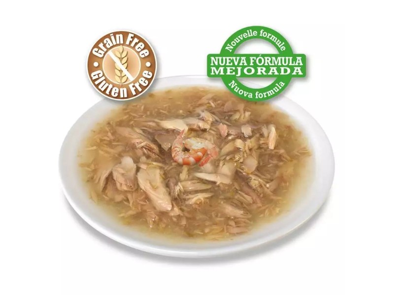 ARQUIVET Tuna with Shrimp - wet cat food - can - 80 g DLKARQKAM0001 – ARQUIVET Храна за котки