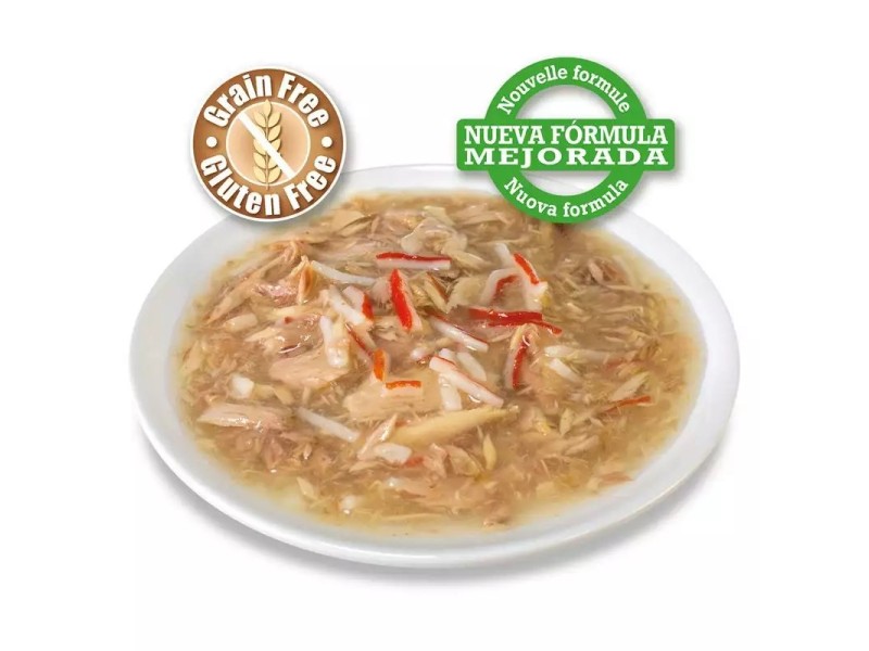 ARQUIVET White Tuna and Crab Sticks - wet cat food - can - 80 g DLKARQKAM0002 – ARQUIVET Храна за котки