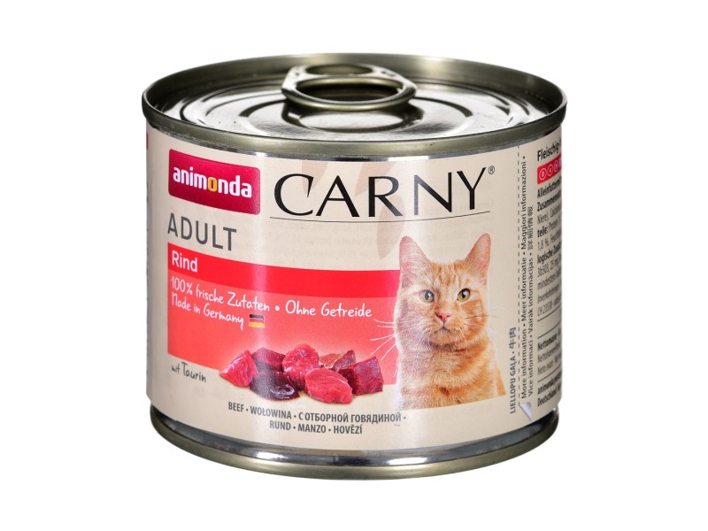 Animonda Carny Adult Beef 200 g DLZANMKMK0065 – animonda Храна за котки