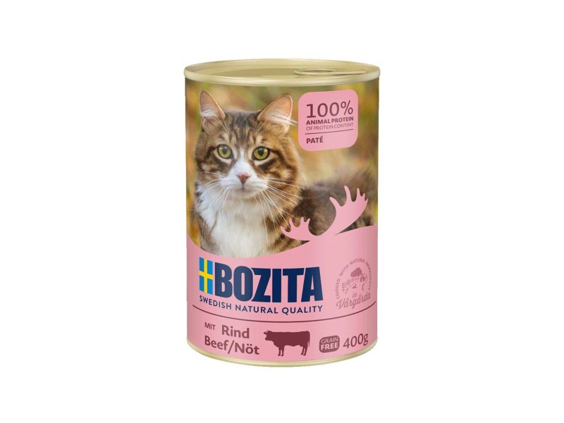 BOZITA Beef Pate - wet cat food - 400g DLKBZTKAM0008 – BOZITA Храна за котки