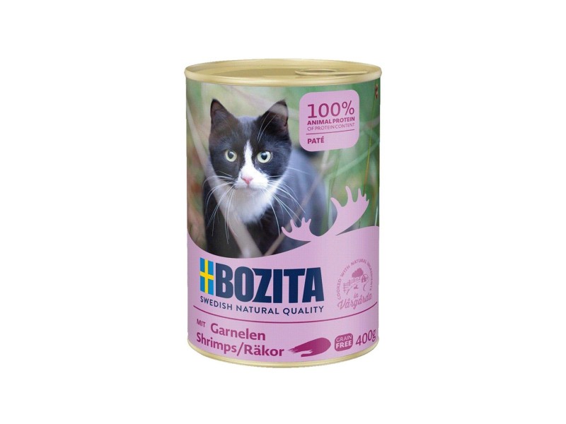 BOZITA Shrimp Pate - wet cat food - 400g DLKBZTKAM0005 – BOZITA Храна за котки