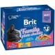 BRIT Cat Pouches Family Plate - wet cat food - 12 x 100g DLKRITKAM0002 – Brit Храна за котки