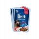 BRIT Premium by Nature Sterilised Plate pouches in sauce mix of flavors - wet food for cats - 12x85g DLKRITKAM0044 – Brit Храна за котки