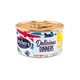 BUTCHER'S Delicious Dinners Chicken with turkey - wet cat food - 85 g