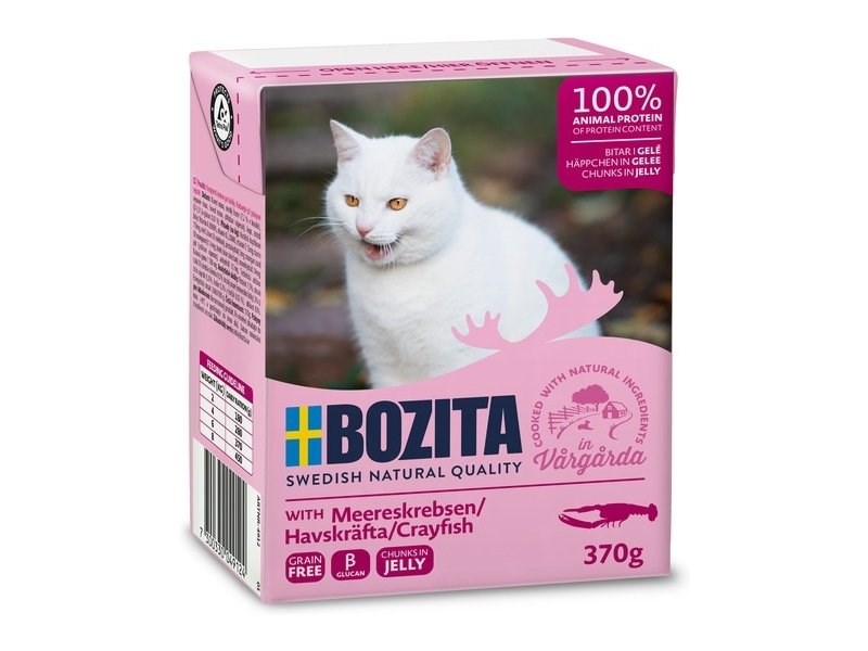 Bozita WITH CRAYFISH – CHUNKS IN JELLY DLSBZTZWI0034 – BOZITA Храна за котки