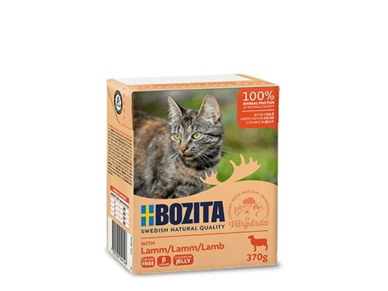 Bozita WITH LAMB – CHUNKS IN JELLY DLZBZTKMK0024 – BOZITA Храна за котки