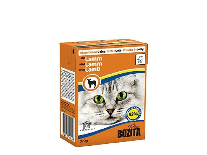 Bozita WITH LAMB – CHUNKS IN JELLY DLZBZTKMK0024 – BOZITA Храна за котки