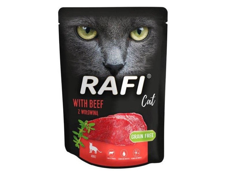 DOLINA NOTECI RAFI CAT Beef - Wet cat food 300 g DLZDNTKMK0037 – DOLINA NOTECI Храна за котки