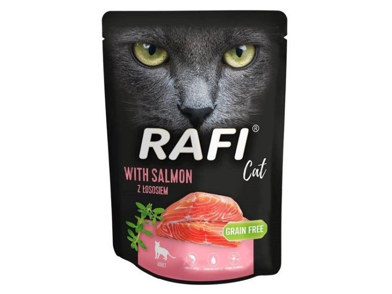 DOLINA NOTECI RAFI CAT with salmon - Wet cat food - 300 g DLZDNTKMK0038 – DOLINA NOTECI Храна за котки