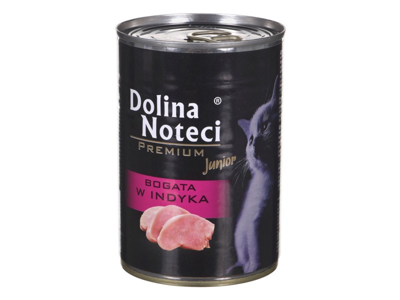 Dolina Noteci Premium Junior rich in turkey - Wet cat food - 400 g DLZDNTKMK0020 – DOLINA NOTECI Храна за котки