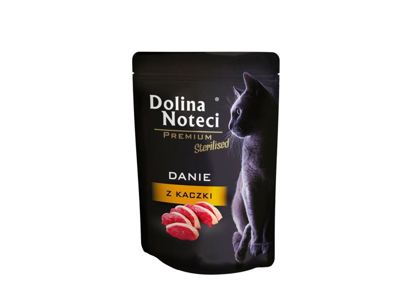 Dolina Noteci Premium Sterilised Duck dish - wet food for sterilized cats - 85g AMABEZKAR4005 – DOLINA NOTECI Храна за котки