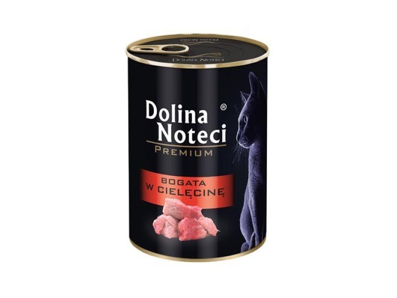 Dolina Noteci Premium rich in veal - wet cat food - 400g AMABEZKAR4009 – DOLINA NOTECI Храна за котки