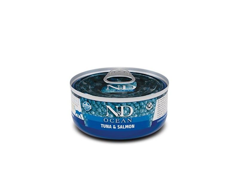 FARMINA N&D CAT OCEAN TUNA AND SALMON 70g PND070143 – Farmina Храна за котки