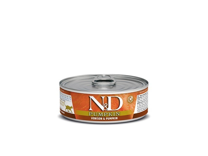 FARMINA N&D CAT VENISON & PUMPKIN 70g PND080016 – Farmina Храна за котки