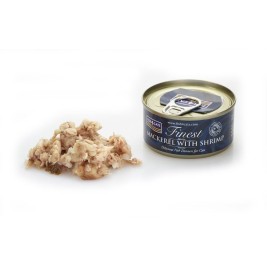 FISH4CATS Mackerel with shrimp - wet cat food - 70g
