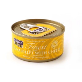 FISH4CATS Tun fillet with cheese - wet cat food - 70g