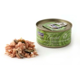 FISH4CATS Tuna fillet with green lipped mussel - wet cat food - 70g