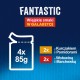 Felix Fantastic country flavors meat with vegetables - chicken with tomatoes, beef with carrots - 340g (4x 85 g) DLZPUIKMK0080 – PURINA NESTLE Храна за котки