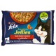 Felix Sensations - beef with tomato and chicken with carrot in jelly - Wet food for cats - 4 x 85g DLZPUIKMK0067 – PURINA NESTLE Храна за котки