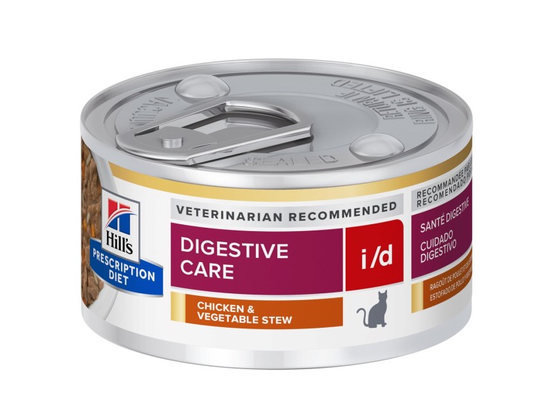 HILLS PD Diet i / d Digestive Care Chicken&Vegetables - wet cat food - 82 g DLZHLSKMK0032 – Hills Храна за котки