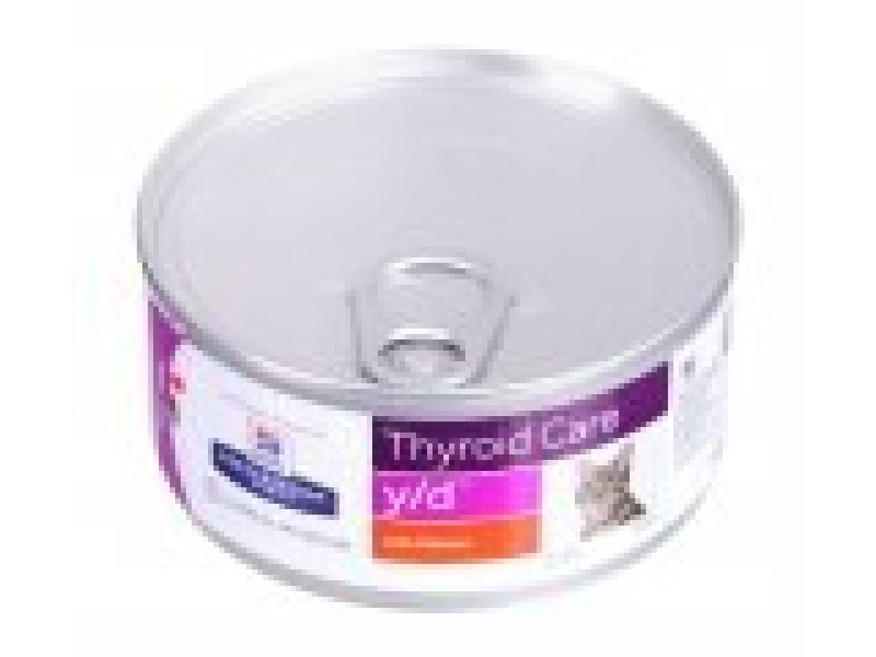 HILLS PRESCRIPTION DIET Thyroid Care Feline y/d Wet cat food Chicken 156 g DLZHLSKMK0056 – Hills Храна за котки