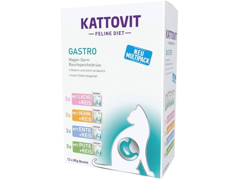 KATTOVIT Feline Diet Gastro - wet cat food - 12 x 85g DLKKTTPRZ0015 – KATTOVIT Храна за котки