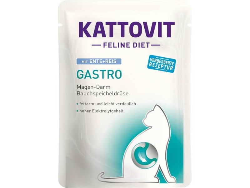 KATTOVIT Feline Diet Gastro - wet cat food - 12 x 85g DLKKTTPRZ0015 – KATTOVIT Храна за котки