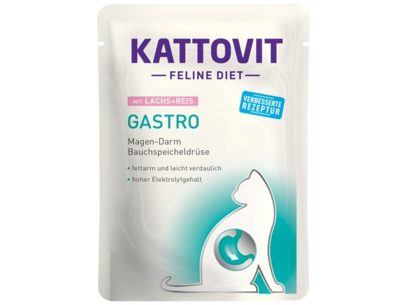 KATTOVIT Feline Diet Gastro - wet cat food - 12 x 85g DLKKTTPRZ0015 – KATTOVIT Храна за котки