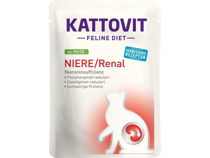 KATTOVIT Feline Diet Niere/Renal - wet cat food - 12 x 85g DLKKTTPRZ0016 – KATTOVIT Храна за котки