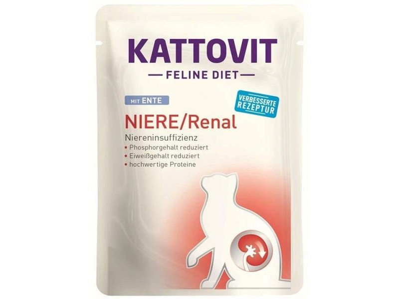 KATTOVIT Feline Diet Niere/Renal - wet cat food - 12 x 85g DLKKTTPRZ0016 – KATTOVIT Храна за котки