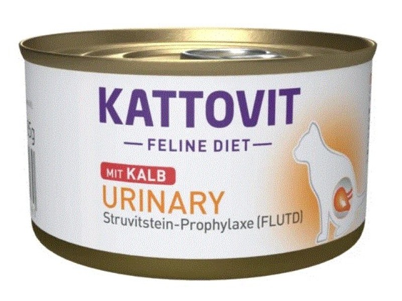 KATTOVIT Feline Diet Urinary Veal - wet cat food - 85g DLKKTTPRZ0009 – KATTOVIT Храна за котки