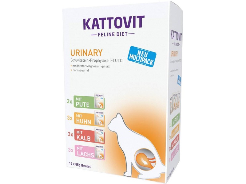 KATTOVIT Feline Diet Urinary - wet cat food - 12 x 85g DLKKTTPRZ0017 – KATTOVIT Храна за котки