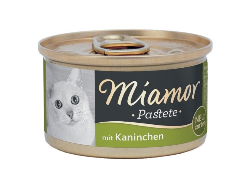 MIAMOR Pastete Rabbit - wet cat food - 85g DLZMMRKMK0068 – Miamor Храна за котки