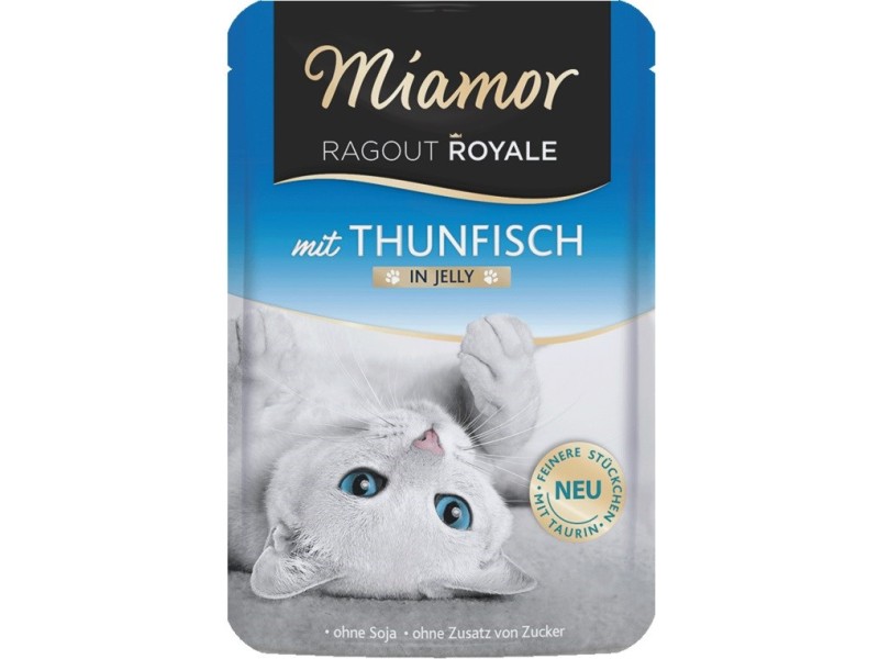 MIAMOR Ragout Royale Tuna in jelly - wet cat food - 100g DLKMMRPRZ0005 – Miamor Храна за котки