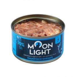 MOONLIGHT Dinner Nr 7 Tuna and shrimps - wet cat food - 80g