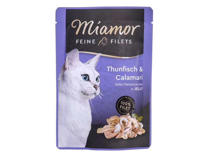 Miamor cats moist food Tuna with squid 100 g DLZMMRKMK0033 – Miamor Храна за котки