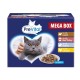 PREVITAL Cat Food Megabox with Lamb, Beef, Rabbit, and Chicken in Gravy - Wet Cat Food - 24 x 100g PREVITAL Cat Food Megabox with Lamb, Beef, Rabbit, and Chicken in Gravy - Wet Cat Food - 24 x 100g DLKPVTKAM0004 – Храна за котки