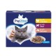 PREVITAL Cat Food Mix of Flavors Chicken, Veal, Salmon in Gravy - Wet Cat Food - 12 x 100g DLKPVTKAM0003 –  Храна за котки