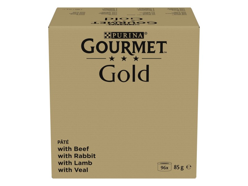 PURINA GOURMET GOLD Mus Mix 4 Flavors - wet cat food - 96x85g DLKPUIKAM0033 – PURINA NESTLE Храна за котки