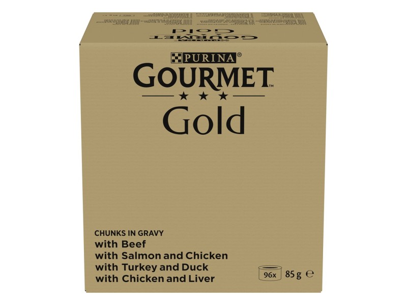 PURINA GOURMET GOLD Pieces in sauce Mix of 4 flavors - wet cat food - 96x85g DLKPUIKAM0034 – PURINA NESTLE Храна за котки